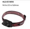 HLS-K5 mini fejlámpa