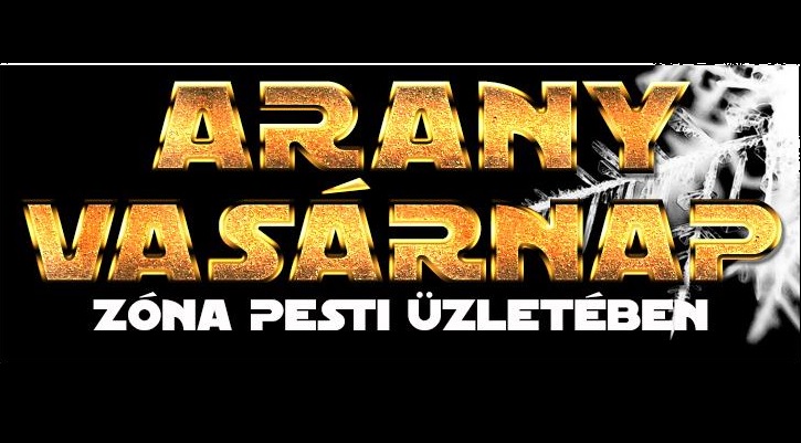 Arany vasárnapi nyitvatartás a pesti üzletünkben!