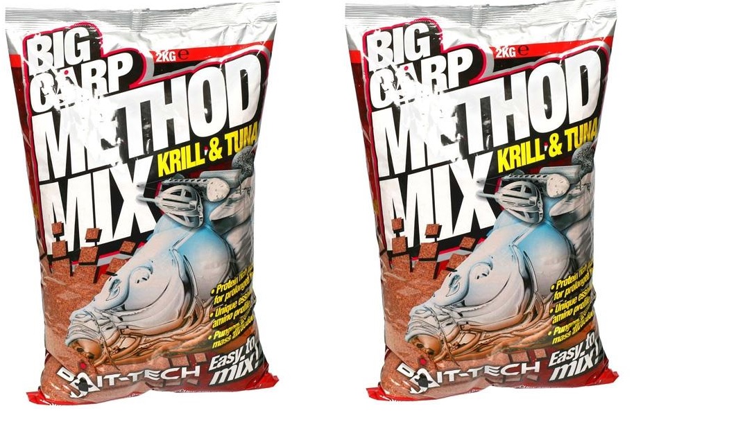 BAIT-TECH Big Carp method mix krill& tuna 2kg
