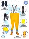 gyerek mellescsizma duck yellow 30/31-es méret
