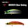 DOVER 70 SLOW SINKING 70mm 10gr 01 Red Gold Konoshiro