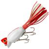 Hula popper - White Red head 3cm/5,2g