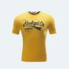Hooked on Fishing T-Shirt Yellow XXL