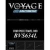 Voyage 6'3 4 részes Light Spinning utazószett - 194cm/1-12 g