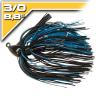 Baby BOO - Black/Blue - 8,8g-3/0 szoknyás jig