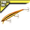 Long B15A Gold Chartreuse / LR ORN 11,84cm/15,2g wobbler