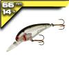 Model-A07 - 6cm/14g Silver Flash -felúszó crankbait