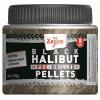 Pre-Drilled - Fekete Halibut horogpellet 8mm/fúrt