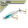 Crazy Shad 7,62cm/10,5g - Clear Blue Nose - topwater