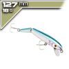 Jointed Red-Fin 12,7cm/18g - Chrome Blue