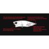 REALIS POPPER 64 6.4cm 9gr GHA3138 Midnight Black II