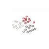 KULCSKARIKA SPLIT RING R-2 LIGHT CLASS RED 3 40lbs