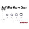 KULCSKARIKA SPLIT RING R-5 HEAVY CLASS SILVER 9 200lbs