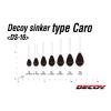 ÓLOM DS-16 SINKER TYPE CARO 5gr