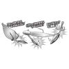 SPINNER BLADE BL-5S WILLOW LEAF SILVER 3.5