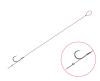 Proxi sting kötött 6-os szakállnélküli horog 8cm 5mm tüske