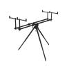 TPX3 BlackWay 3 botos tripod