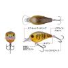 PICCOLO DIVE SHALLOW 4cm 6.4gr #379 FLASH SILVER SHAD