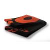 Beach Towel Black / Orange - törölköző