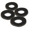 Black Label Leather Washers 4db/cs- Bőr alátét