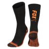 Black/Orange thermo sock Sz10-13 EU 44-47 - thermo zokni
