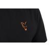 Classic T-shirt black/ orange XXL-es póló