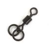 Edges Double Ring Swivel Size 7 - dupla karikás forgó