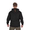 collection hoody black/orange pulóver L-es