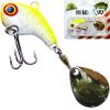 Oda Bass 18g sárga/fehér 35+30mm
