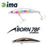 IBORN 78F SHALLOW 78mm 8.5gr 008 Haku