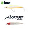 IBORN 98F SHALLOW 98mm 13gr 017 Classical Red Head
