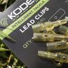 Lead clips lead core kapocs barna színű