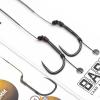 BASIX 25lbs felkötött horog Wide Gape 6-os szakáll nélküli