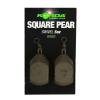 Square Pear swivel 3oz 2db - forgós ólom 85g gravel