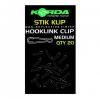Stick-clip medium gyorskapocs 20 db