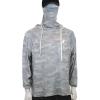 SUN PROTECTION HOODIE UV ÁLLÓ KAPUCNIS FELSŐ L Light Gray