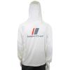 SUN PROTECTION HOODIE UV ÁLLÓ KAPUCNIS FELSŐ XL White