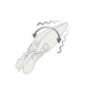 FLAP SLAP SP-C 77mm 10.5gr GLX DOUBLE CHART