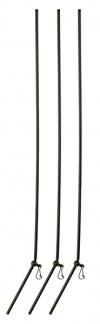Gubancgátló cső - 30cm / fekete