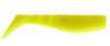 Vibra shad gumihal 7cm / fekete - citromsárga