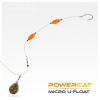 Powercat micro U-float  3g narancs színű
