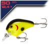 Fat Boy – Chartreuse Black 5cm/12,4g wobbler