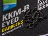 KKM-B Eyed Hook Barbless horog - 10-es