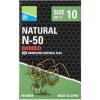 Natural N-50 lapkás horog 10-es