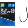 SFL-B szakáll nélküli lapkás horog 14-es
