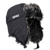 Winter Trapper Hat - fekete téli kucsma