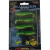 Slugger Shad Set 55 lime Yellow 4+2db/csg, műcsali szett