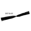 Spare Skirt Spinner & Jig Deep Black, gumi szoknya