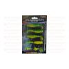 Slugger Shad Set 75 lime Yellow 4+2 db/csg, műcsali szett