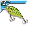 Bluegill - Fire Tiger - 6,3cm/7g felúszó wobbler